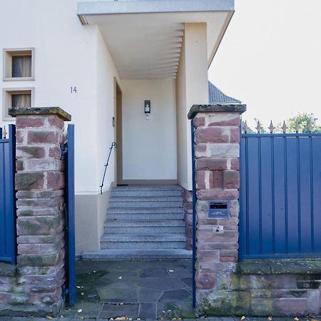 Charmant appartement avec terrasse dans villa Strasbourg Extérieur photo