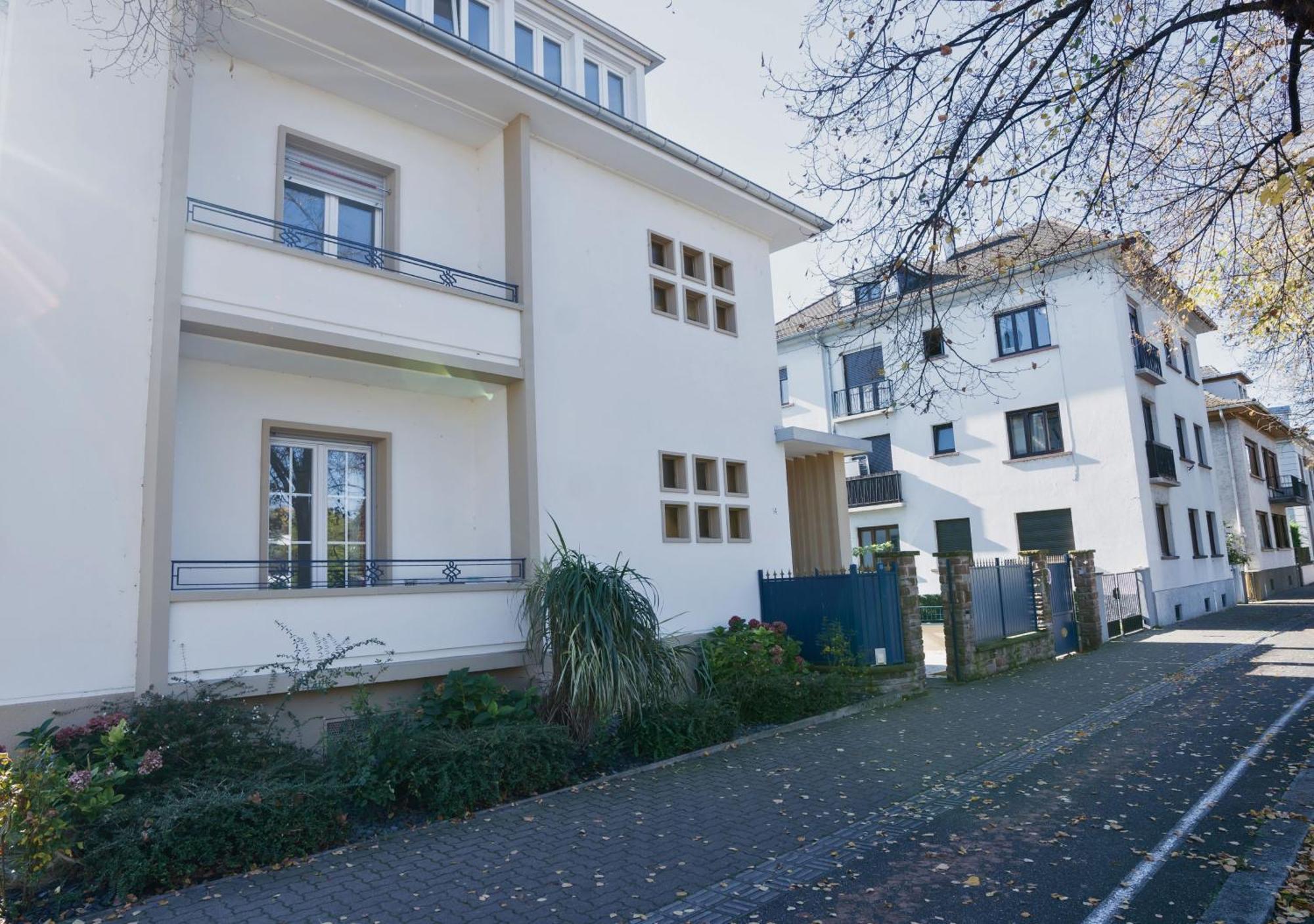 Charmant appartement avec terrasse dans villa Strasbourg Extérieur photo